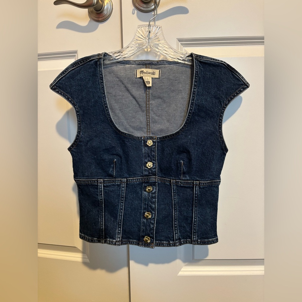 Madewell Denim Top